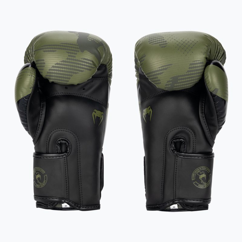 Рукавиці боксерські Venum Elite khaki camo 2