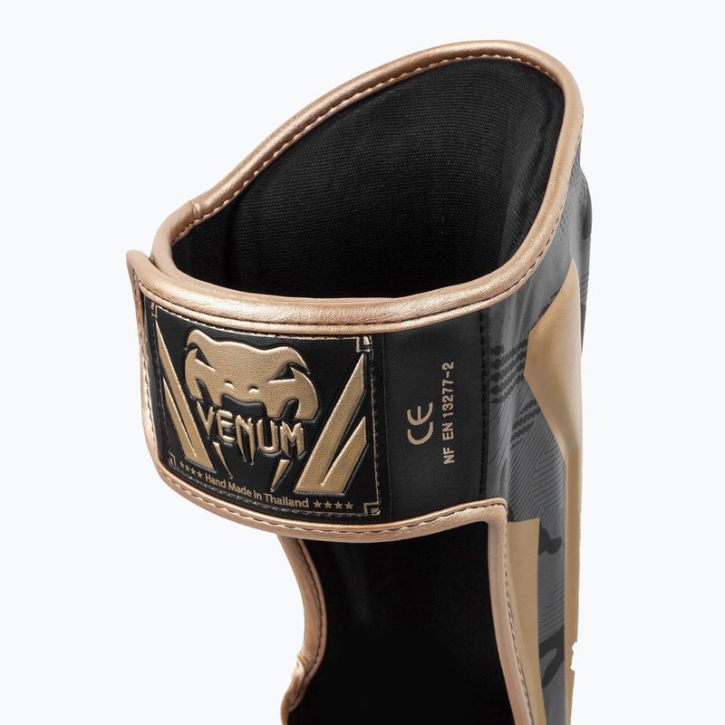 Захист гомілки Venum Elite Standup dark camo/gold 4