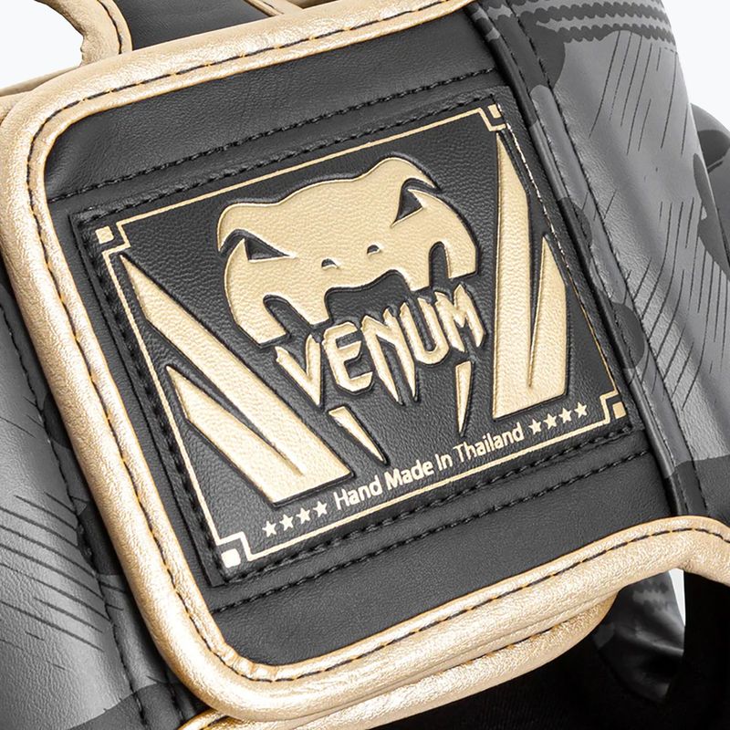 Шолом боксерський Venum Elite сіро-золотий VENUM-1395-535 9