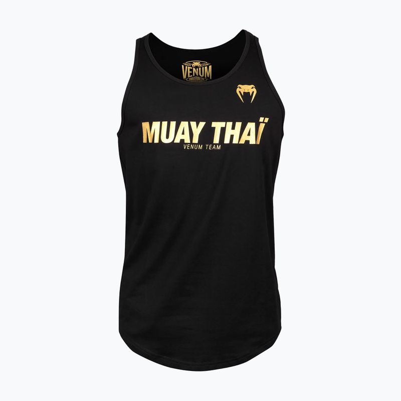 Топ чоловічий Venum Muay Thai VT black/gold