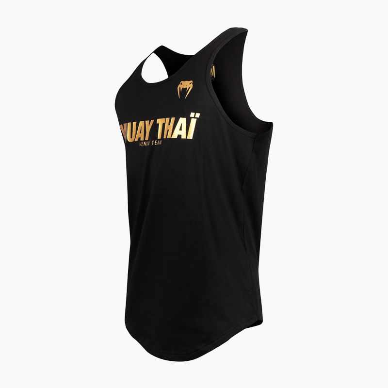 Топ чоловічий Venum Muay Thai VT black/gold 3