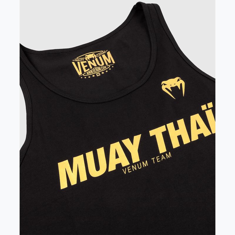 Топ чоловічий Venum Muay Thai VT black/gold 4