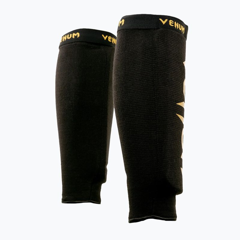 Захист гомілки Venum Kontact Without Foot black/gold 2