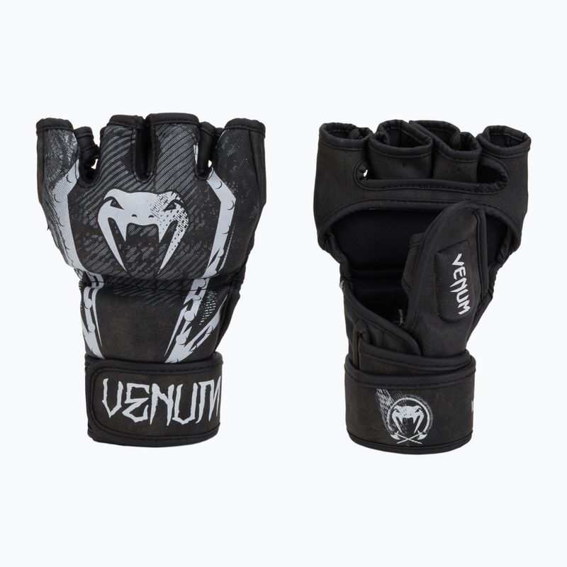 Рукавиці грепплінгові чоловічі Venum GLDTR 4.0 чорно-білі VENUM-04166 3