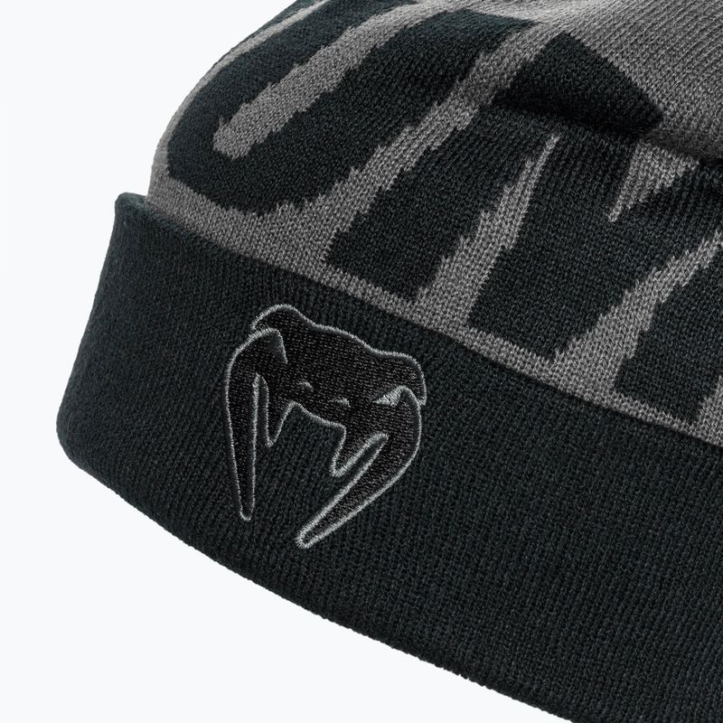 Шапка зимова Venum Elite Beanie With Pompom гrey/black 4