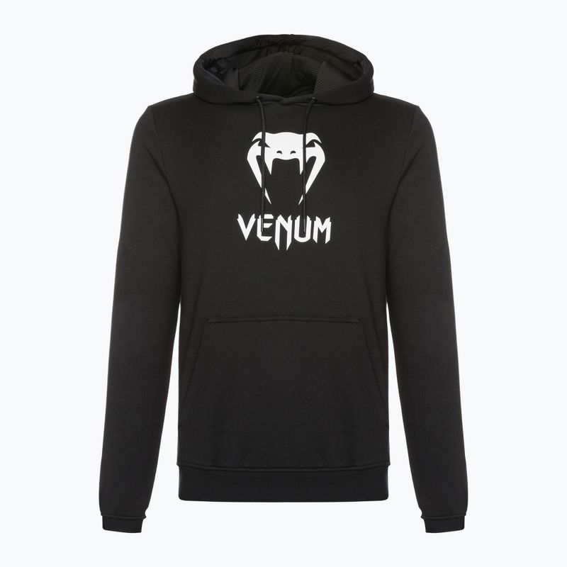 Кофта чоловіча Venum Classic Hoodie black/white 5