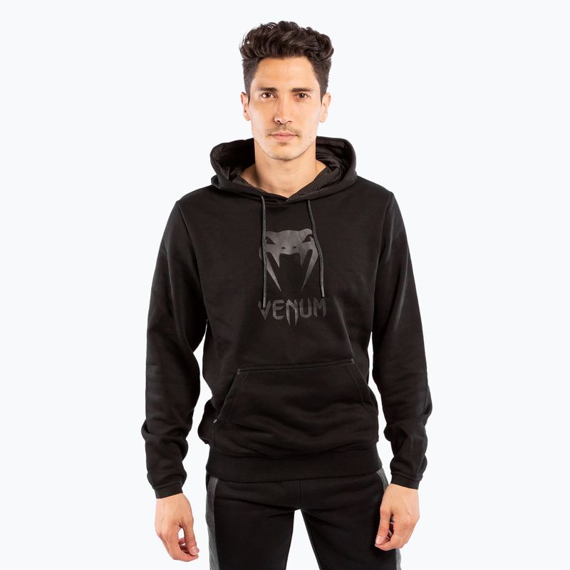 Кофта чоловіча Venum Classic Hoodie black/black