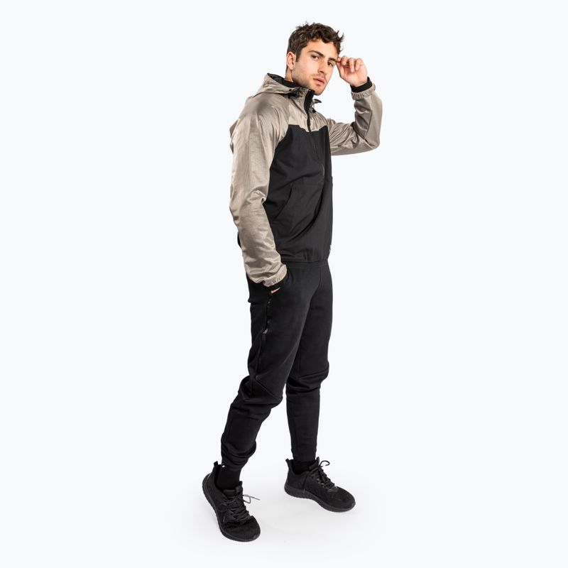 Кофта чоловіча Venum Laser XT Hoodie black/sand 2