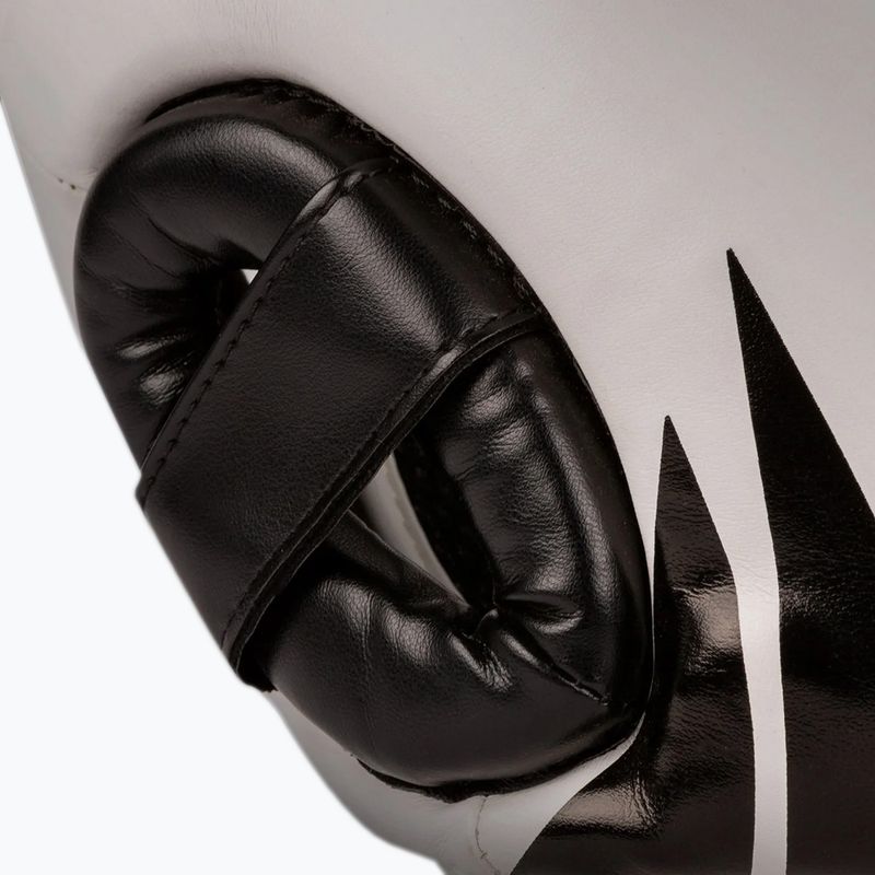 Дитячий боксерський шолом Venum Challenger Kids white/black 3