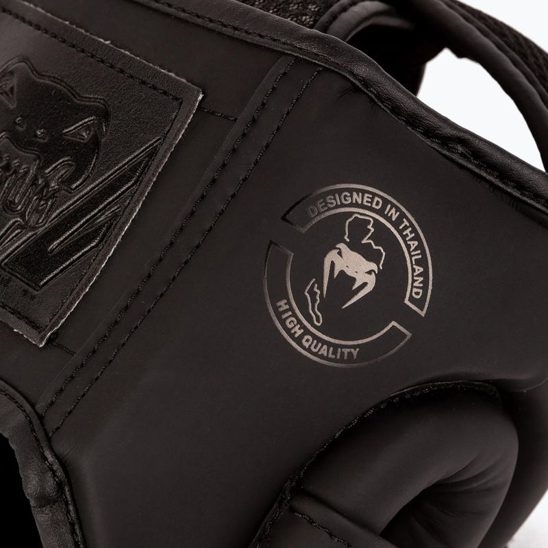 Шолом боксерський дитячий Venum Challenger Kids black/black 5