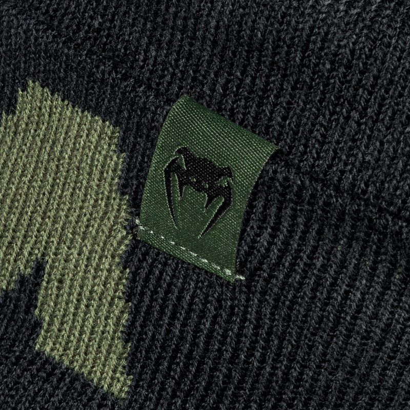 Шапка зимова Venum Connect Beanie khaki/black 4