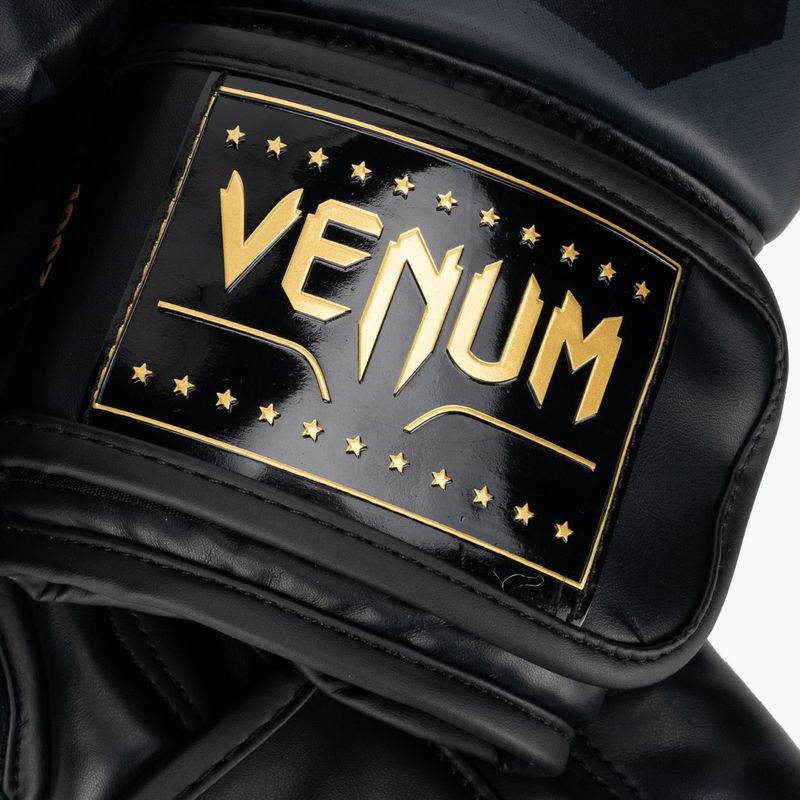 Рукавиці боксерські Venum Razor black/gold 4