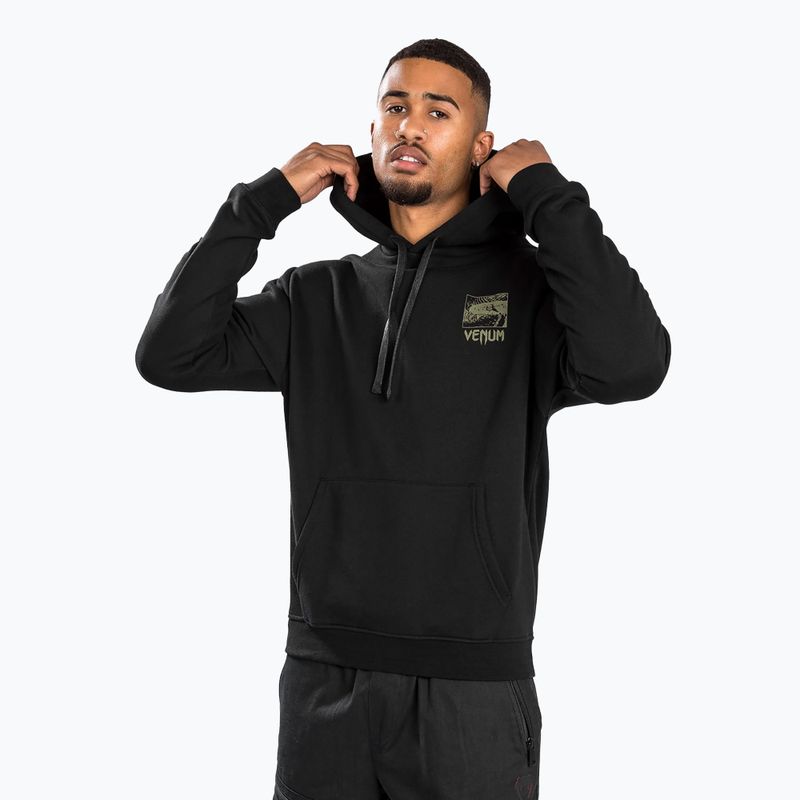 Кофта чоловіча Venum Fangs Hoodie Regular Fit black 2