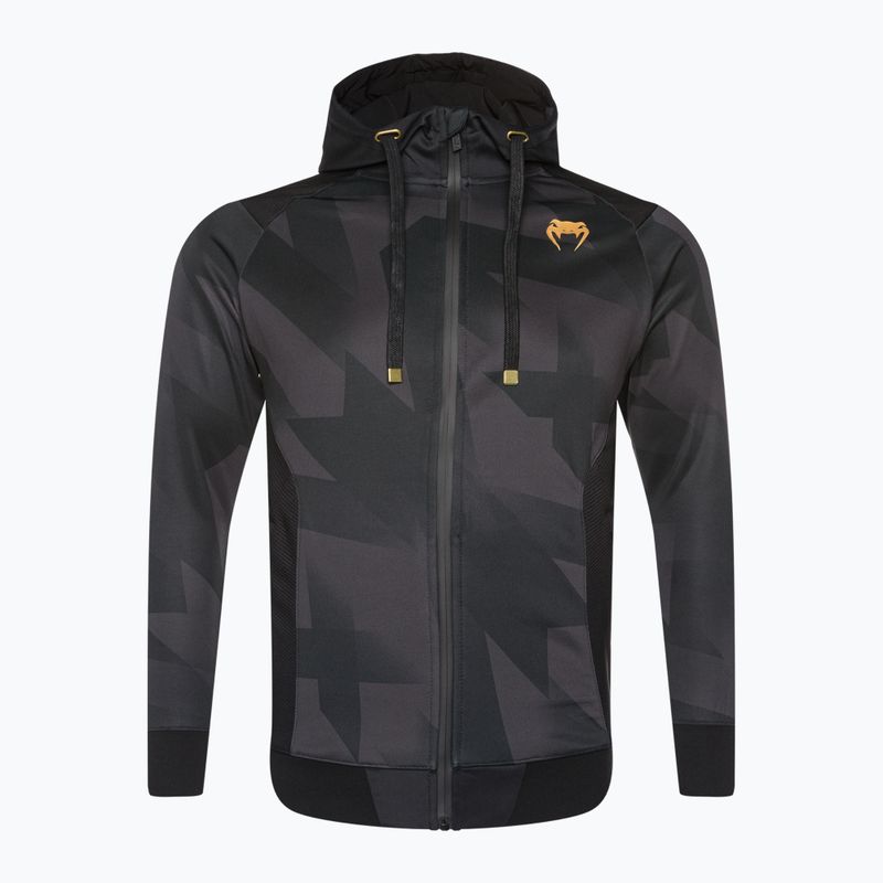 Кофта чоловіча Venum Razor Hoodie black/gold 8