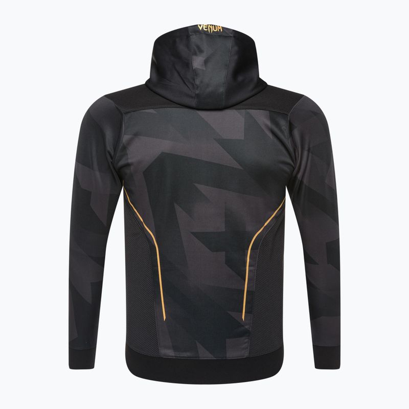 Кофта чоловіча Venum Razor Hoodie black/gold 9