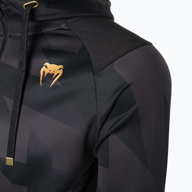 Кофта чоловіча Venum Razor Hoodie black/gold 10