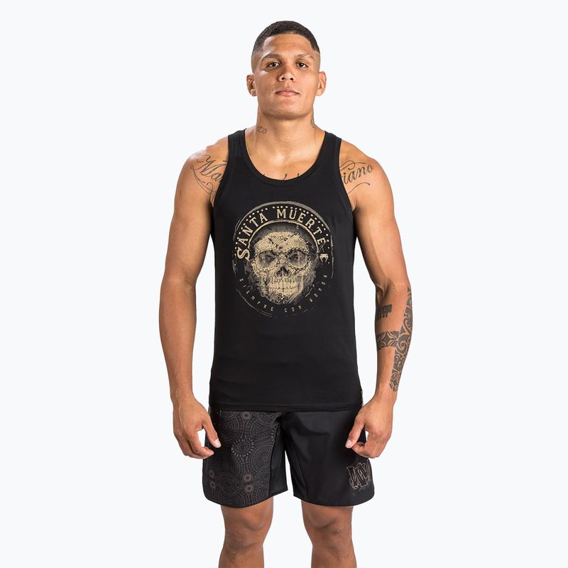 Майка чоловіча Venum Santa Muerte Dark Side black/brown 4