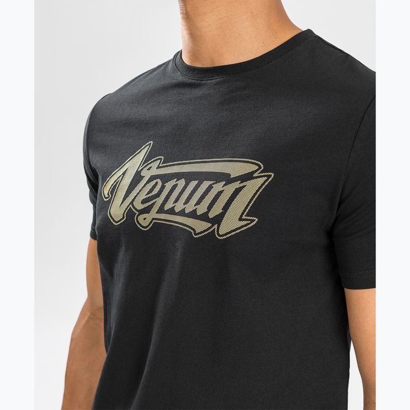 Футболка чоловіча Venum Absolute 2.0 Adjusted Fit black/gold 4