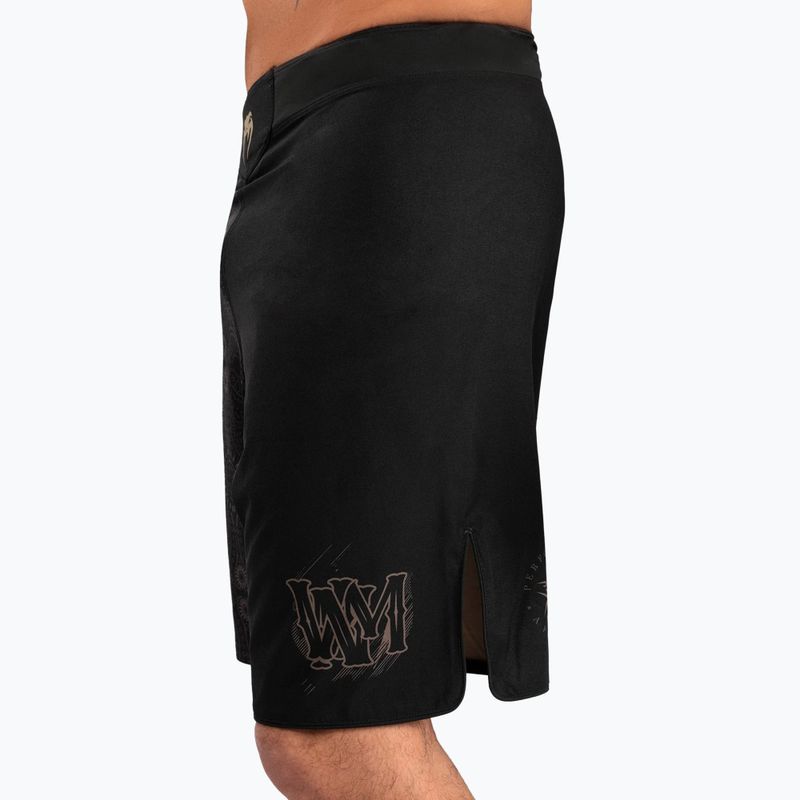 Шорти для тренувань чоловічі Venum Santa Muerte Dark Side Fightshorts black/brown 7