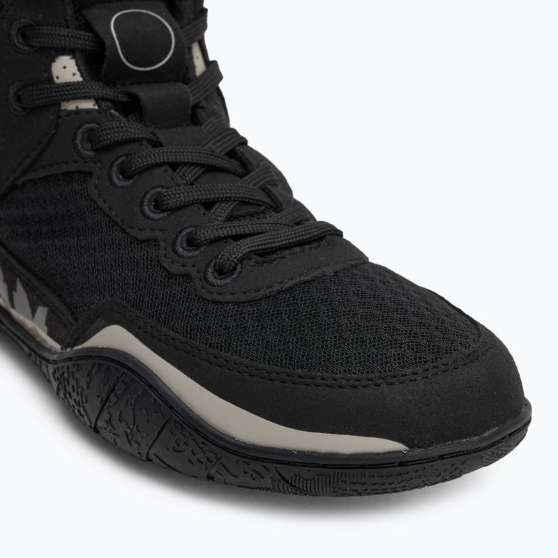 Кросівки боксерські Venum Elite Wrestling black/sand 7