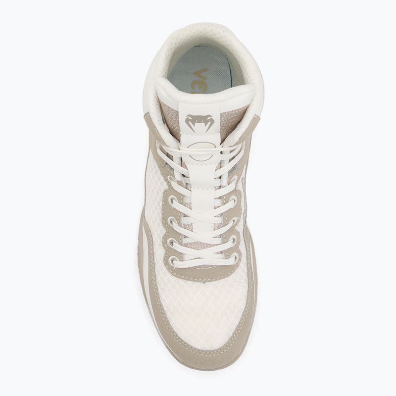 Кросівки боксерські Venum Elite Wrestling beige/sand 5