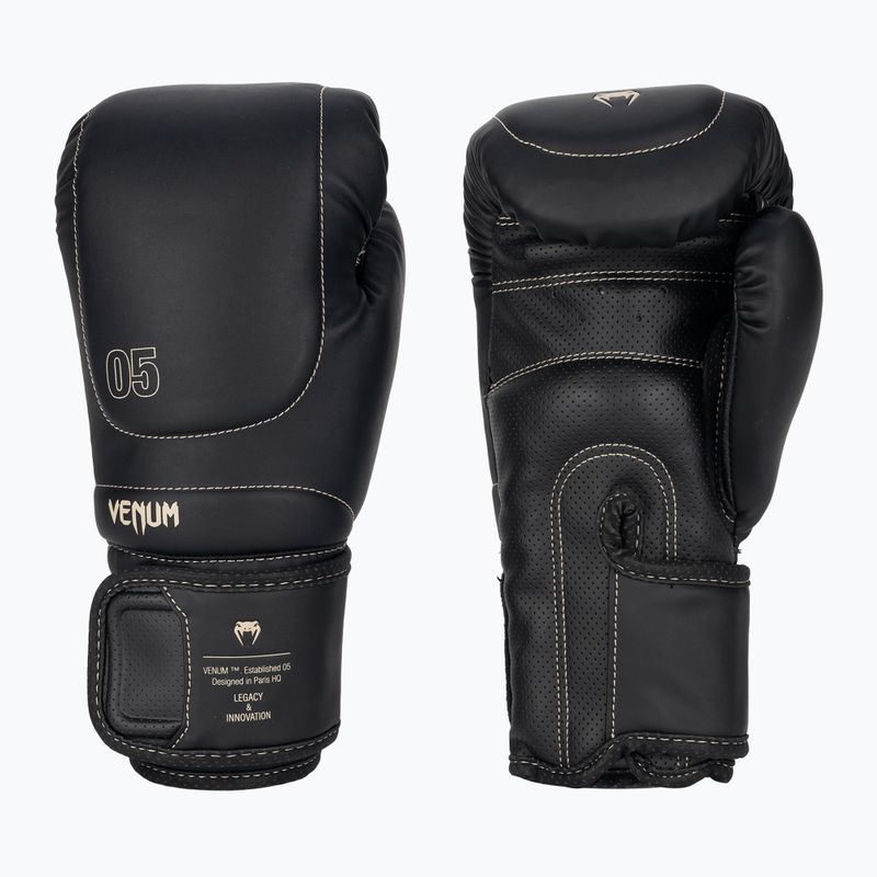 Рукавиці боксерські Venum Impact Evo black