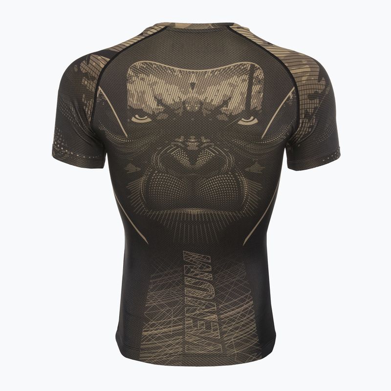 Рашгард чоловічий Venum Gorilla Jungle Rashguard black/sand 8