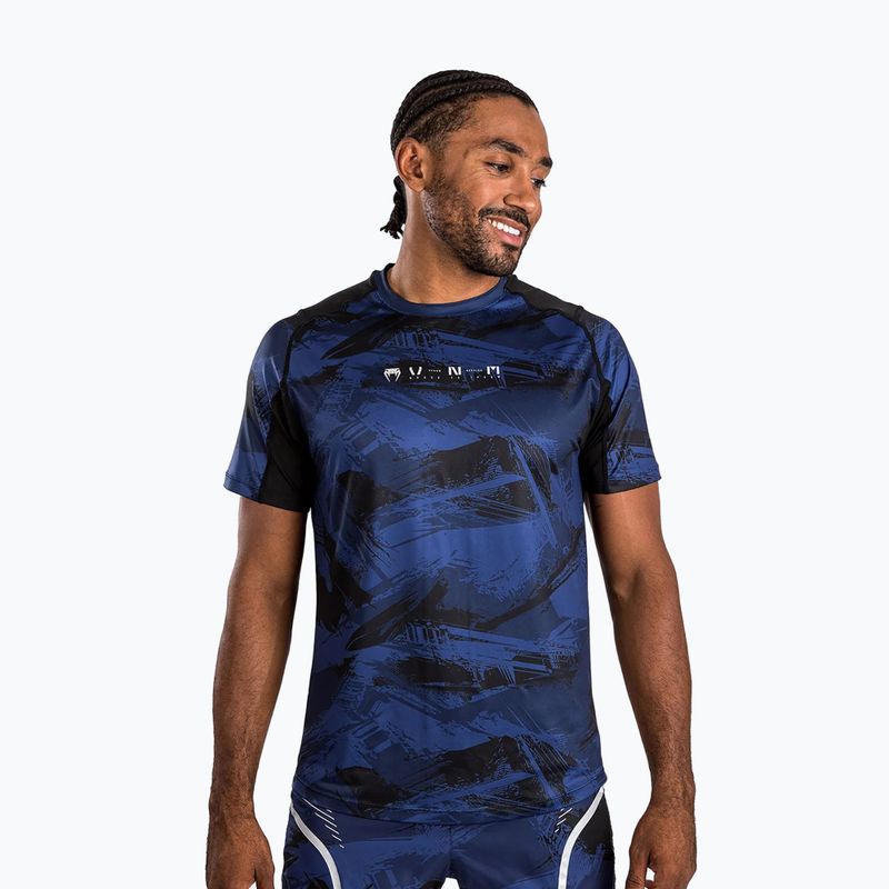 Футболка чоловіча Venum Electron 3.0 Dry-Tech navy