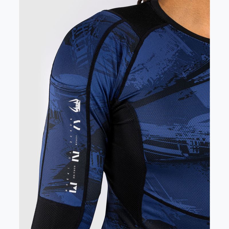 Кофта чоловіча Venum Electron 3.0 Rashguard navy 5