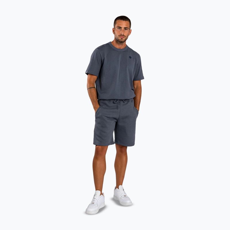 Шорти чоловічі Venum Silent Power Cotton navy blue 2