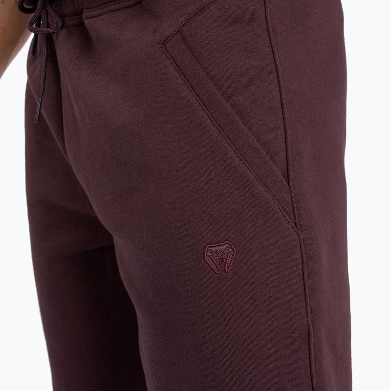 Шорти чоловічі Venum Silent Power Cotton dark brown 5