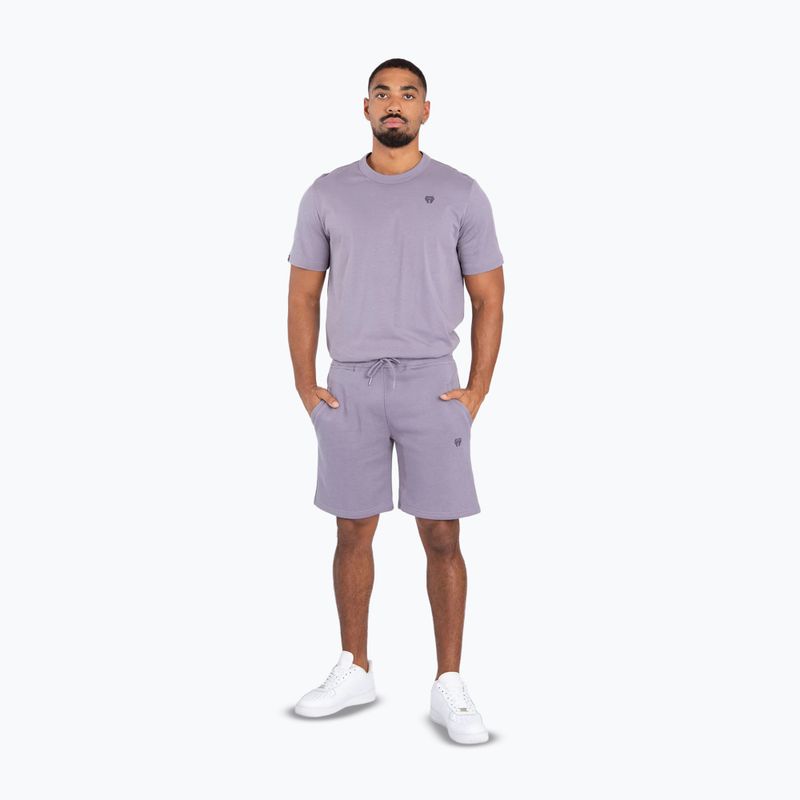 Шорти чоловічі Venum Silent Power Cotton lavender grey 2