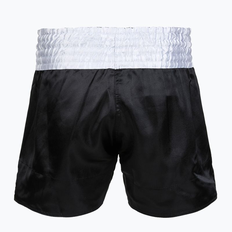 Шорти для тренувань чоловічі Venum Classic Muay Thai black/white/gold 2