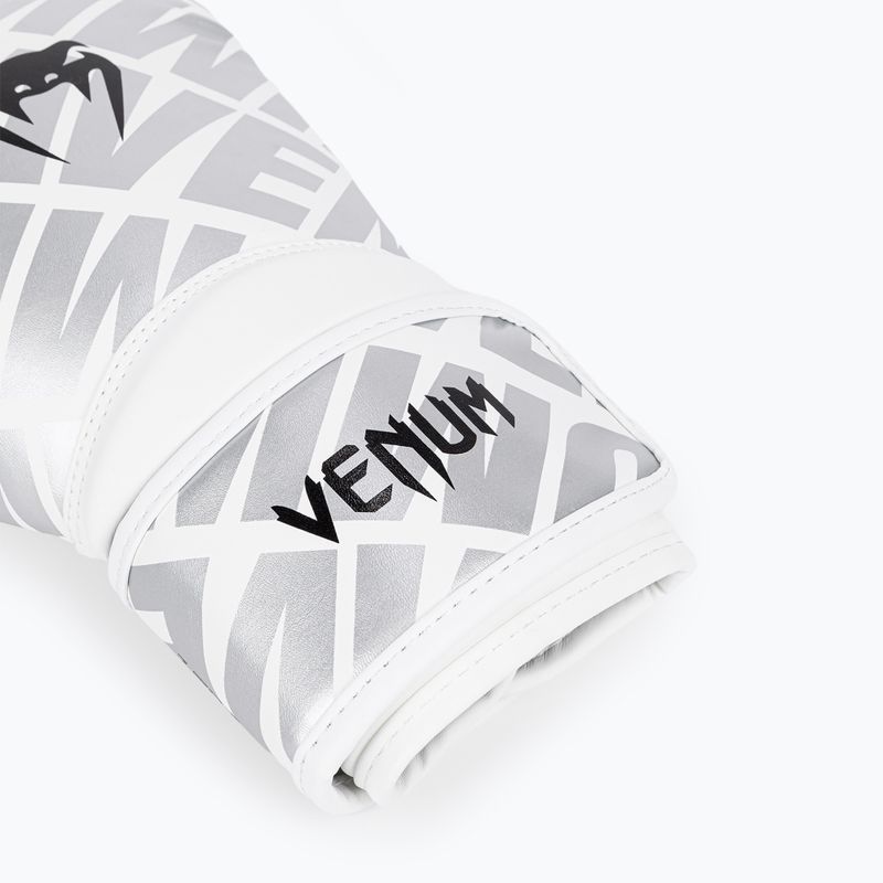 Боксерські рукавички Venum Contender 1.5 XT білі/сріблясті 6