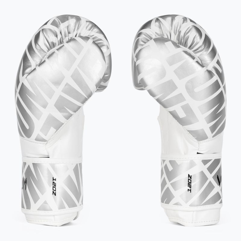 Боксерські рукавички Venum Contender 1.5 XT білі/сріблясті 3