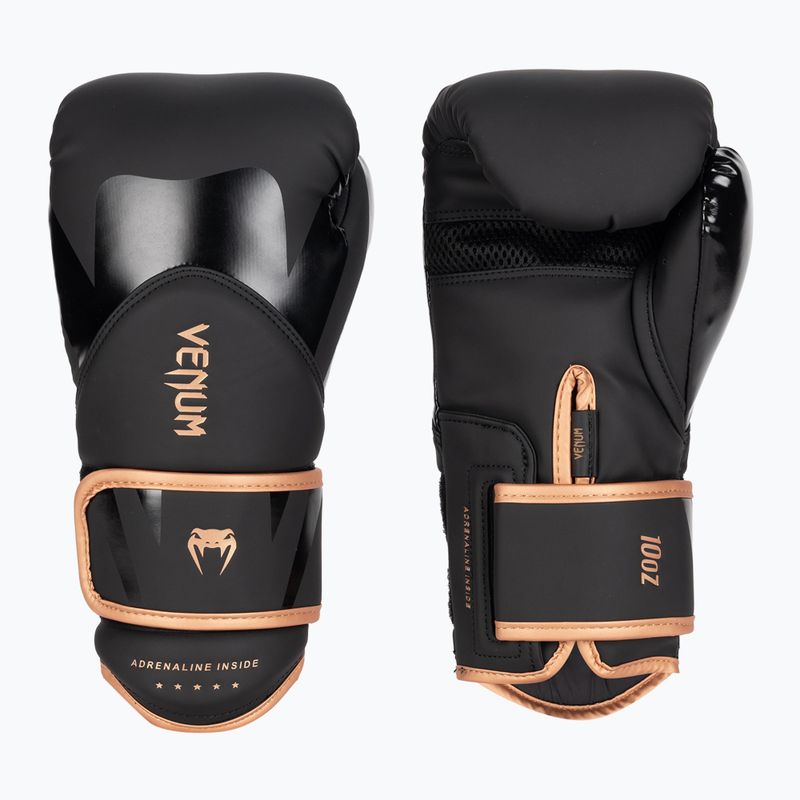 Рукаваці боксерські чоловічі Venum Challenger 4.0 black/bronze