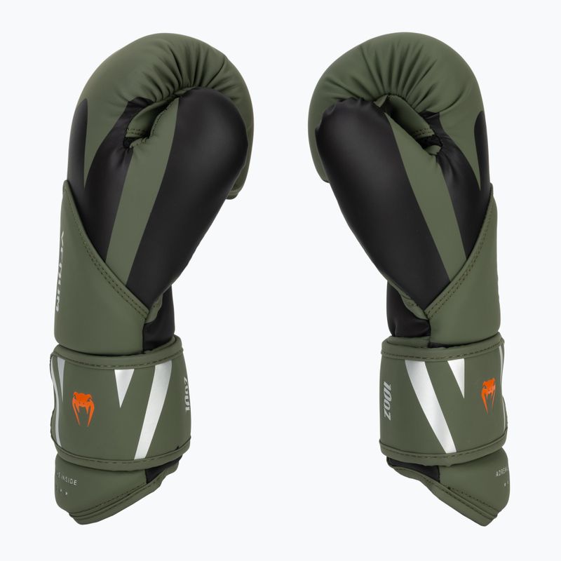 Рукаваці боксерські чоловічі Venum Challenger 4.0 black/khaki 4