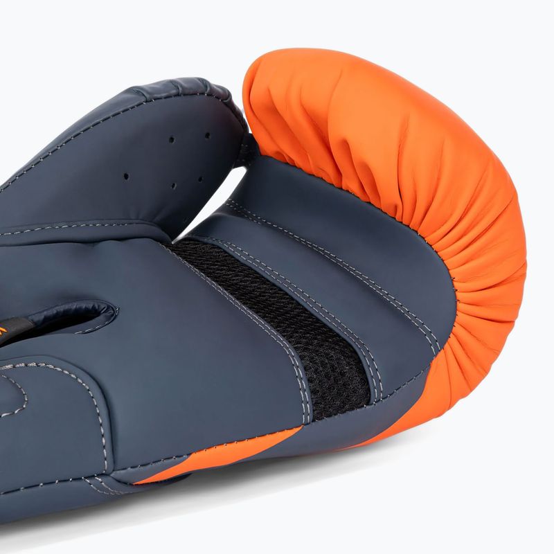 Рукаваці боксерські чоловічі Venum Challenger 4.0 navy blue/orange 5