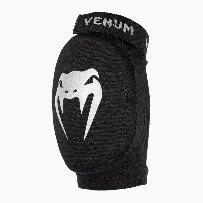 Захист для ліктів Venum Kontact Elbow Guards black/silver 3