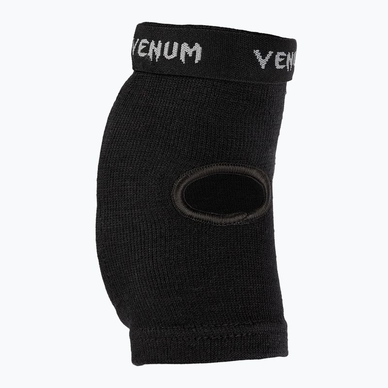 Захист для ліктів Venum Kontact Elbow Guards black/silver 4