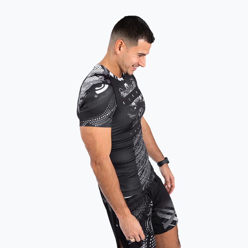 Рашгард чоловічий Venum Gorilla Jungle Rashguard black/white 2