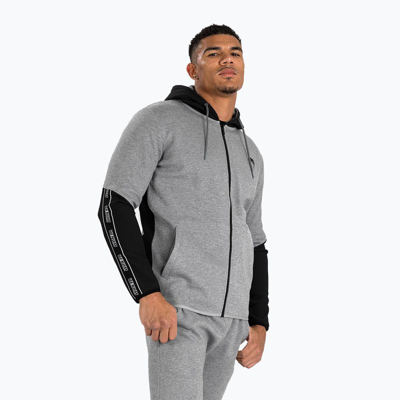 Кофта чоловіча Venum Contender 4.0 Hoodie heather grey/black