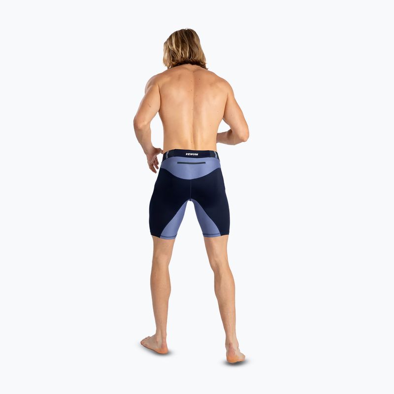 Шорти для тренувань чоловічі Venum Tempest Vale Tudo navy blue/blue 4