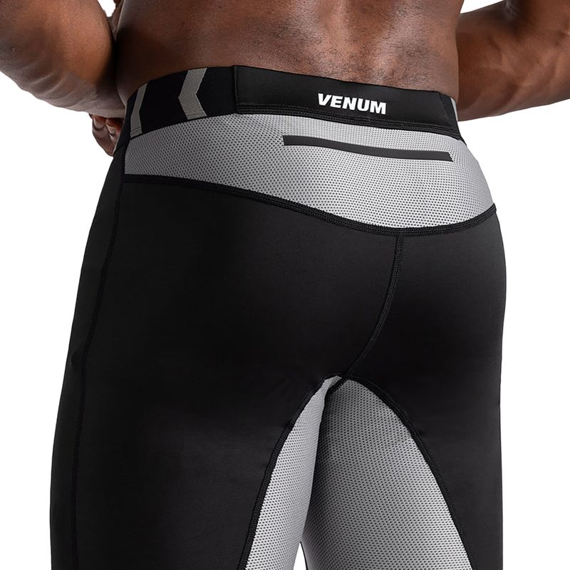 Легінси для тренувань чоловічі Venum Tempest Spats black/ grey 6