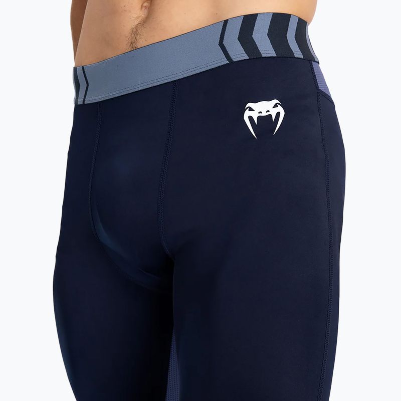 Легінси для тренувань чоловічі Venum Tempest Spats navy blue 4