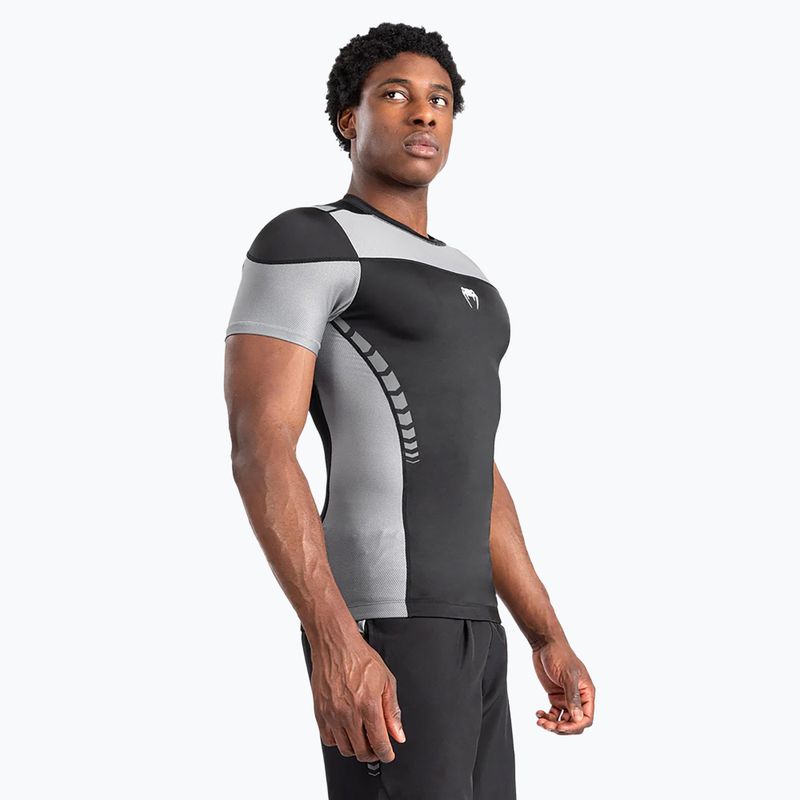 Рашгард чоловічий Venum Tempest Rashguard black/ grey 2