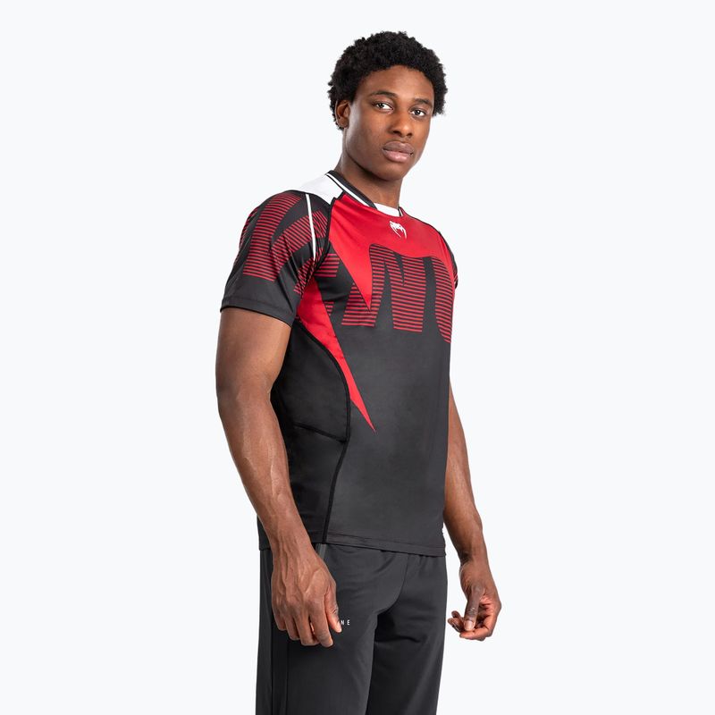 Футболка чоловіча Venum Adrenaline Dry-tech black/red 3