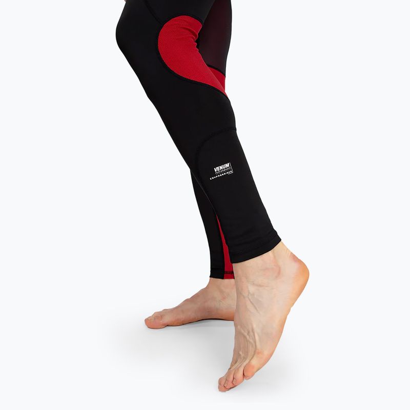 Легінси чоловічі Venum Adrenaline Spats black/red 6