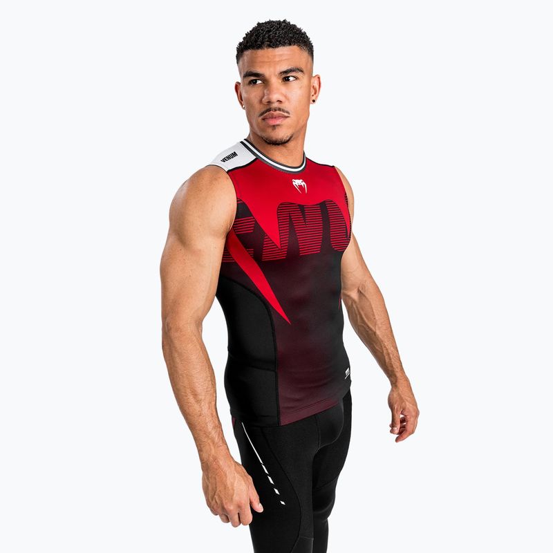 Топ чоловічий Venum Adrenaline Rashguard black/red