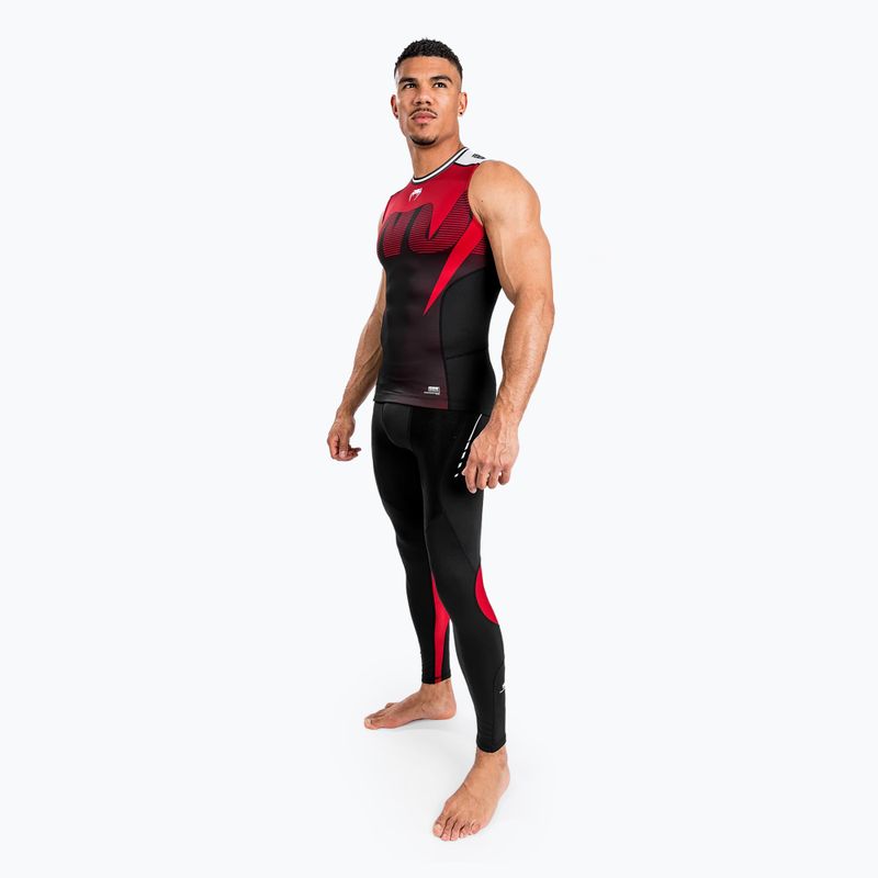 Топ чоловічий Venum Adrenaline Rashguard black/red 2